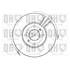 1 disque de frein avant Quinton Hazell BDC4850