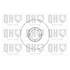 1 disque de frein avant Quinton Hazell BDC4863