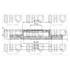 1 disque de frein avant Quinton Hazell BDC4876