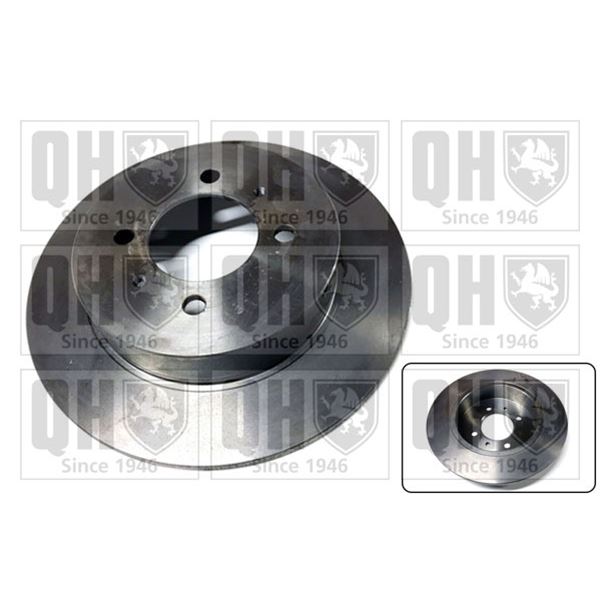 1 disque de frein arrière Quinton Hazell BDC4892