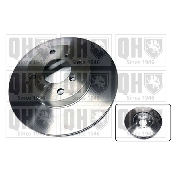 1 disque de frein avant Quinton Hazell BDC4954