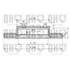 1 disque de frein avant Quinton Hazell BDC4954