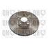 1 disque de frein avant Quinton Hazell BDC4991
