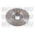1 disque de frein avant Quinton Hazell BDC5010