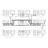 1 disque de frein avant Quinton Hazell BDC5042