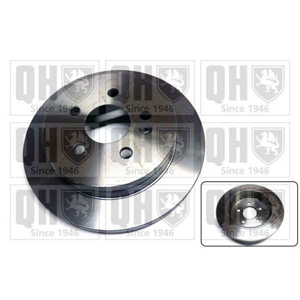 1 disque de frein arrière Quinton Hazell BDC5058