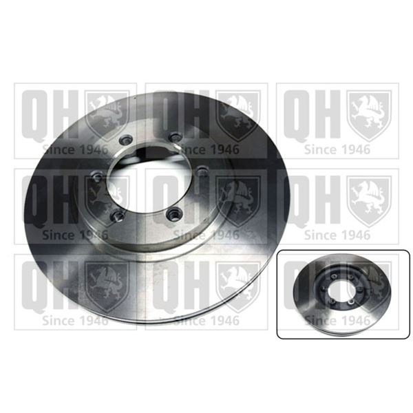 1 disque de frein avant Quinton Hazell BDC5108