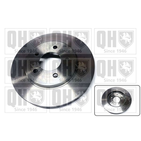 1 disque de frein avant Quinton Hazell BDC5145