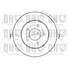 1 disque de frein avant Quinton Hazell BDC5145