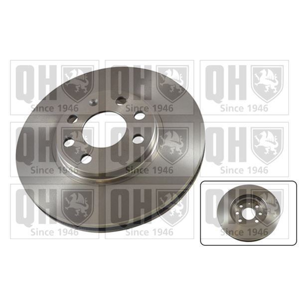1 disque de frein avant Quinton Hazell BDC5219
