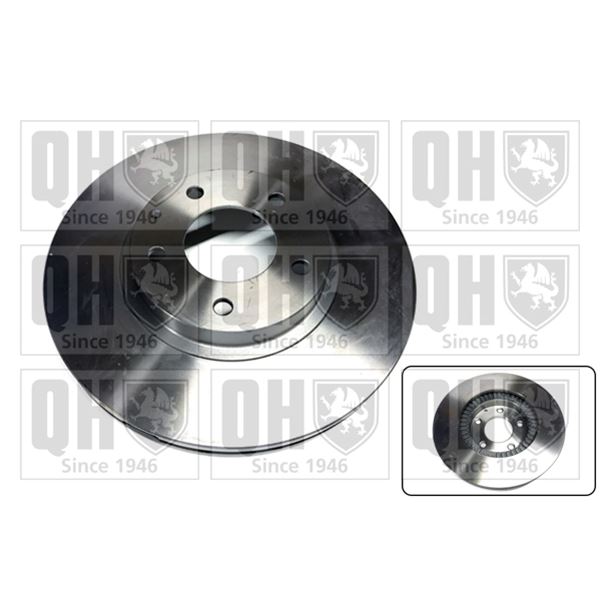 1 disque de frein avant Quinton Hazell BDC5394