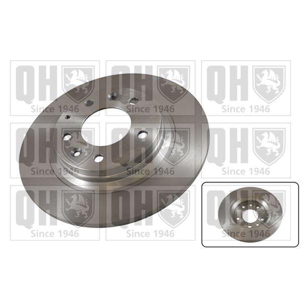1 disque de frein arrière Quinton Hazell BDC5397