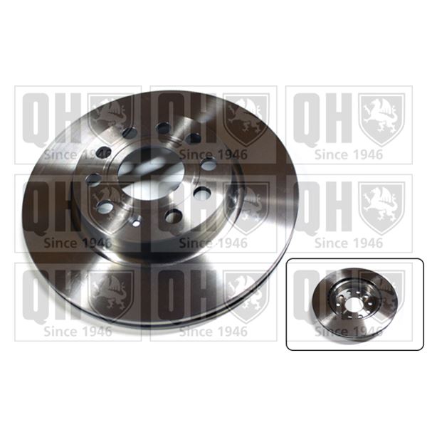 1 disque de frein avant Quinton Hazell BDC5417