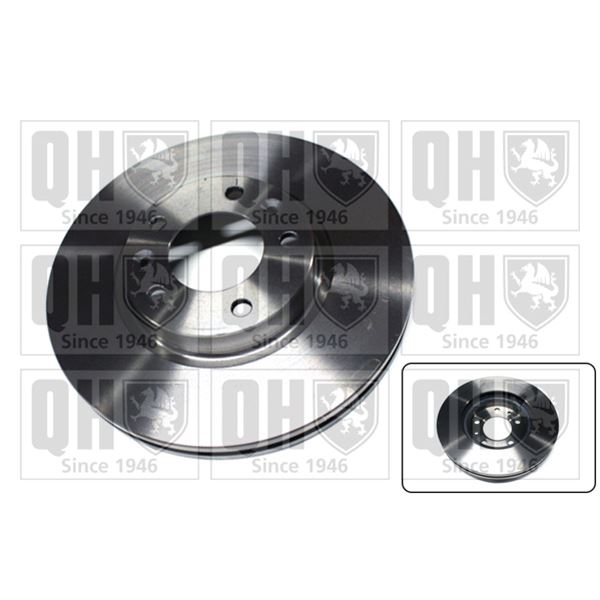 1 disque de frein avant Quinton Hazell BDC5444
