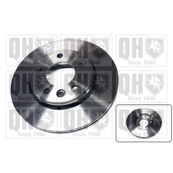 1 disque de frein arrière Quinton Hazell BDC5473