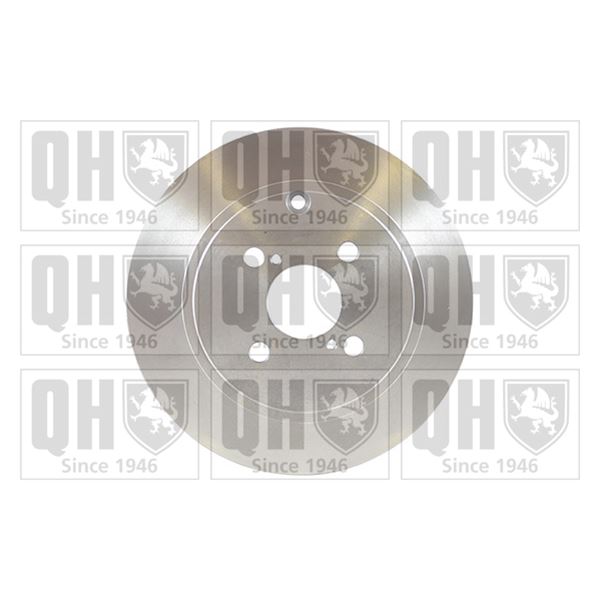 1 disque de frein arrière Quinton Hazell BDC5484