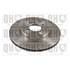 1 disque de frein avant Quinton Hazell BDC5492