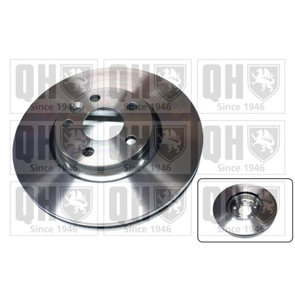 1 disque de frein avant Quinton Hazell BDC5524