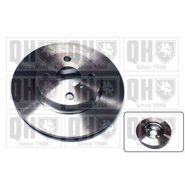1 disque de frein avant Quinton Hazell BDC5571