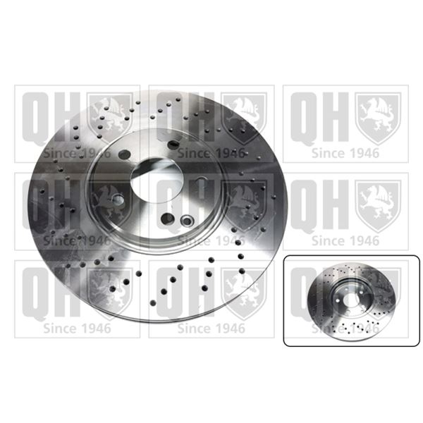 1 disque de frein avant Quinton Hazell BDC5635