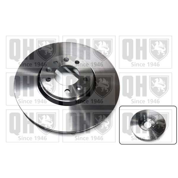 1 disque de frein avant Quinton Hazell BDC5660