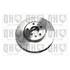 1 disque de frein avant Quinton Hazell BDC5709