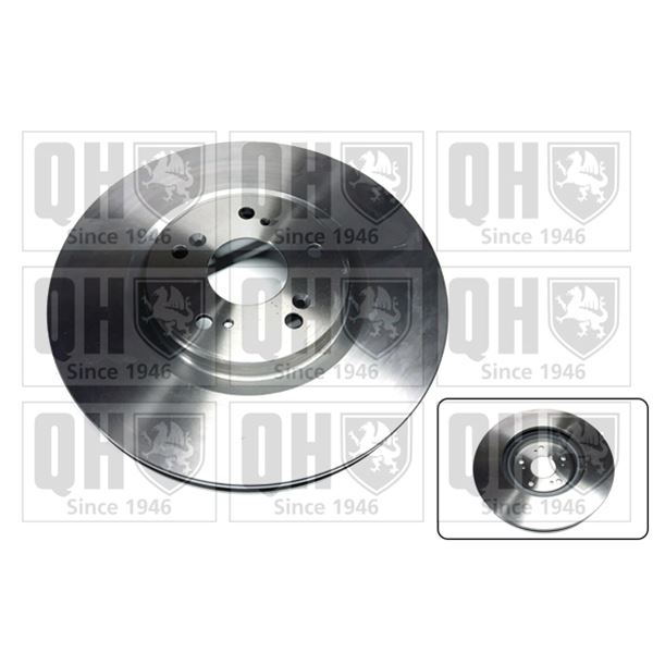 1 disque de frein avant Quinton Hazell BDC5799