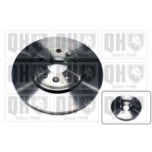 1 disque de frein avant Quinton Hazell BDC5836