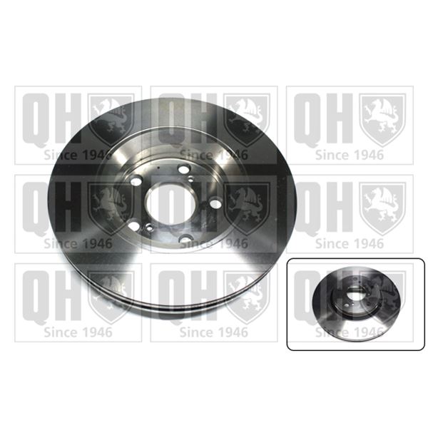 1 disque de frein avant Quinton Hazell BDC5879