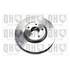 1 disque de frein avant Quinton Hazell BDC6015