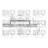 1 disque de frein avant Quinton Hazell BDC3244