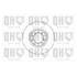 1 disque de frein avant Quinton Hazell BDC3532