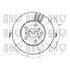 1 disque de frein avant Quinton Hazell BDC3560