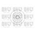 1 disque de frein avant Quinton Hazell BDC3586