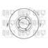 1 disque de frein avant Quinton Hazell BDC3598