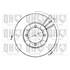 1 disque de frein avant Quinton Hazell BDC3599