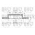 1 disque de frein avant Quinton Hazell BDC3653