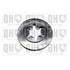 1 disque de frein avant Quinton Hazell BDC3676