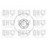1 disque de frein avant Quinton Hazell BDC3709