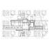 1 disque de frein avant Quinton Hazell BDC3735