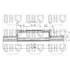 1 disque de frein avant Quinton Hazell BDC3813
