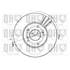 1 disque de frein avant Quinton Hazell BDC3813