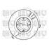 1 disque de frein avant Quinton Hazell BDC3814