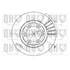 1 disque de frein avant Quinton Hazell BDC4390