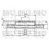 1 disque de frein avant Quinton Hazell BDC4418