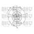 1 disque de frein avant Quinton Hazell BDC4418