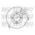 1 disque de frein avant Quinton Hazell BDC4582