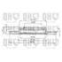 1 disque de frein avant Quinton Hazell BDC4592