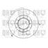 1 disque de frein avant Quinton Hazell BDC4592