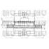 1 disque de frein avant Quinton Hazell BDC4645